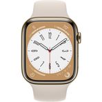 Apple Watch Series 8 Gps + Cellular 45 Mm Paslanmaz Çelik Kasa Akıllı Saat