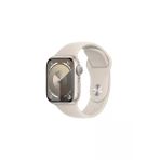 Apple Watch Series 9 Gps 41Mm Yıldız Işığı Alüminyum Kasa Ve Yıldız Işığı Spor Kordon - S/M Açık Kutu
