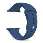 Apple Watch Series Se 40 mm Silikon Kordon Lacivert