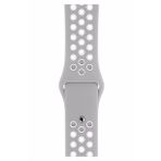 Apple Watch Series SE 44 MM Fileli Kordon Gri-Beyaz