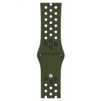 Apple Watch Series SE 44 MM Fileli Kordon Haki-Siyah