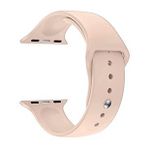 Apple Watch Series SE 44 MM Silikon Kordon Pudra