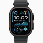 Apple Watch Ultra 2 GPS + Cellular 49 mm Siyah Titanyum Kasa Siyah Ocean Kordon Akıllı Saat