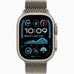 Apple Watch Ultra 2 GPS + Cellular 49 mm Titanyum Kasa Milano Loop Akıllı Saat