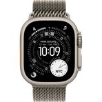 Apple Watch Ultra 3 GPS + Cellular 49 mm Natürel Titanyum Kasa Natürel Titanyum Milano Loop Kordon Akıllı Saat