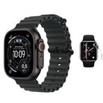 Apple Watch Ultra 3 Uyumlu 3 Adet Şeffaf Ultra Koruyucu Nano Jelatin