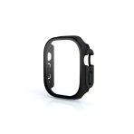 Apple Watch Ultra 49Mm Kasa Ve Ekran Koruyucu Tam Kaplayan Eğimli Darbe Emicili (01)