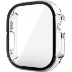 Apple Watch Ultra 49MM Kılıf Kasa ve Ekran Koruyucu 360 Koruma Gard-20 - Şeffaf