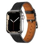???Apple Watch Ultra 49mm KRD-76 PU Deri Kordon Strap Kayış