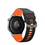 Apple Watch Ultra 49mm Minoc Kordon (saat Değildir) - Siyah-turuncu