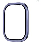 Apple Watch Ultra 49MM Uyumlu Metal Çerçeveli Ekran Koruyucu - Lila