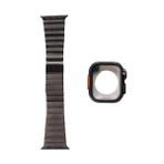 Apple Watch Ultra 49Mm Zore Krd-126 Sert Kasa Koruyuculu Metal Kordon