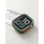 Apple Watch Uyumlu 5 6 7 8 9 44/45MM Kılıf Kasa Koruyucu 360 Tpu - Haki