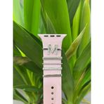 Apple Watch Uyumlu Kordon Aksesuarı Charm Set M Harfi