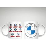 Applucky Bmw Logo Tarihçesi Baskı Kupa Bardak - 1 Adet - 350 ml