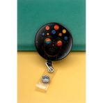 Apptakı Kafam Bi Dünya Metal Buton Yoyo Yaka Kartığı Kart Tutucu Yoyo Kartlık - MBY0134