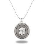 Apptaki Mustafa Kemal Atatürk Madalyon Kolye - CAZ0137