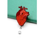 Apptakı YOY0028 Heart Kalp Yoyo Yaka Kartığı