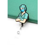 Apptakı YOY0034 Doktor Hemşire Sağlıkçı Yoyo Yaka Kartığı