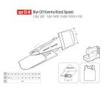 Apr Apere Apr 13-R 60 mmx20 mm Biye Çift Kıvırma Klorat (Etek) Aparatı