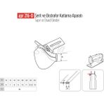 Apr Apere Apr 216-D 16 mmx8 mm Şerit ve Ekstrafor Katlama Aparatı