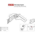 Apr Apere Apr 244-D 20 mmx10 mm Fitilli Arabiye Aparatı