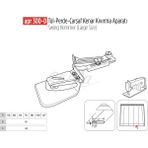 Apr Apere Apr 300-D 130 mm Tül Perde Çarşaf Kenar Aparatı