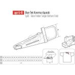 Apr Apere Apr 6-R 32 mmx12 mm Biye Tek Kıvırma Aparatı