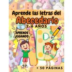 Aprende las letras del abecedario: Libro de actividades y trazos para niños de 2 a 6 años | Más de 50 páginas para aprender a leer, escribir y reconocer letras de forma divertida.