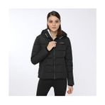 Apreskı 2W Coat 2pr Su Itici Kumaş Casual Kadın Mont - Siyah
