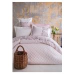 Apricitas AP84T20210042 Beyaz Pembe Çift Kişilik Nevresim Takımı