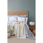 Apricitas Home Çift Kişilik Timeless Prime Set Piazza Indigo - Yatak Ortusu Lacivert