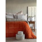 Apricitas Home Çift Kişilik Uyku Seti Softly Lowel Terracotta - Uyku Seti Beyaz