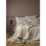 Apricitas Home Enna Bej Çift Kişilik Müslin Tek Yatak Örtüsü - 001-Renkli - 240 x 260 cm