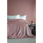 Apricitas Home Gentle Blush Çift Kişilik Battaniye 200 x 220 cm - 200 x 220 cm - Pembe