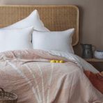 Apricitas Home Muslin Cift Kisilik Yatak Ortulu Nevresim Takimi June Bej