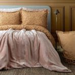 Apricitas Home My Touch Series Pudra Çift Kişilik Battaniyeli Nevresim Takımı