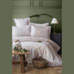 Apricitas Home Senses Elysian Bej Çift Kişilik %100 Pamuk Kapitoneli Nevresim Takımı Complete Set - 220 x 230 cm