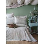 Apricitas Home Tek Kişilik Pike Takimi Elysian Adacayi - Pike Takimi Beyaz