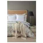 Apricitas Piazza Beige Çift Kişilik Timeless Prime Yatak Örtüsü Seti