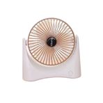 Apricot F20 Karışık Renk 3 Kademeli Şarjlı Taşınabilir Masaüstü USB Fan Vantilatör