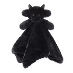 Apricot Lamb Doldurulmuş Hayvanlar Siyah Ejderha Battaniye Bebek Kreş Karakter Battaniye Lüks Snuggler Peluş Bebek Lovey 13.7 Inç