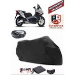 Aprilia Srv 850 ?.e. Abs Branda Siyah Arka Çanta Uyumlu(Topcase) Motosiket Brandası Motor Örtüsü Çadır Su Geçirmez Motosiklet Kılıfı Motor Brandası,lastikli,taşıma Torbalı