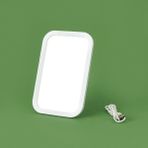 Aprilla 18x12 cm Beyaz Şarjlı Led Ayna