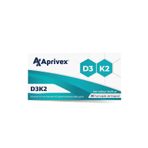 Aprivex Vitamin D3 K2 30 Kapsül