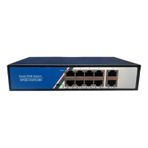 Apronx 8 Port 10/100 PoE Ports + 2Gb Port Uplink 125W PoE Switch