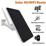 Apronx APX-SR406 Wireless 4G Solar Modem 6w (8 Kullanıcı) 12000mAh