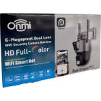Apronx APX-WP242 6mp 2.8mm Çift Kamera 19 LED Wifi Ptz