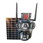 Apronx APX-WSP344 6 MP 3.6 mm 4G 32 LED Wi-Fi PTZ Solar Çift Kamera