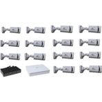Aprox 14 LÜ 5 MP WARMLED SESLİ İP KAMERA SETİ